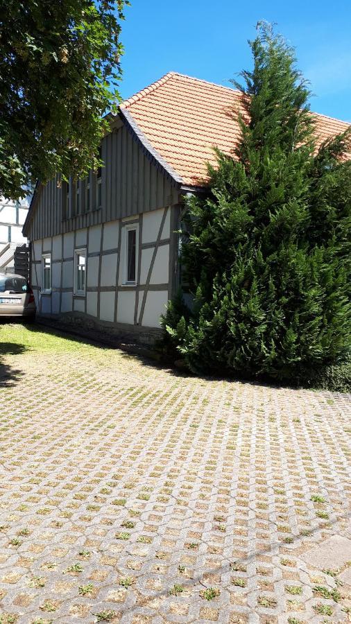 Feriendomizil Annette'S Scholle Lägenhet Sondershausen Exteriör bild
