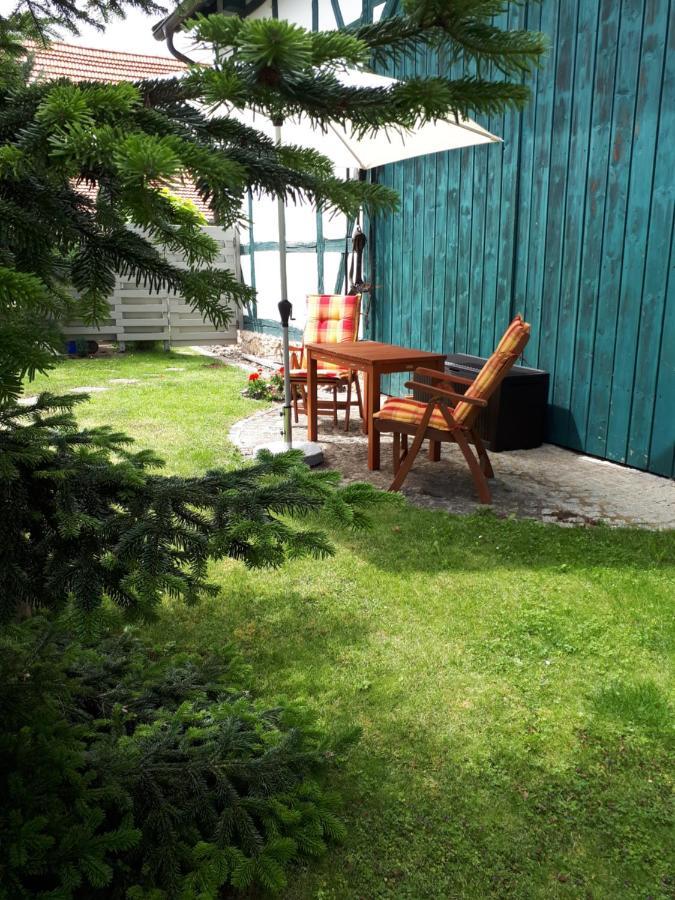 Feriendomizil Annette'S Scholle Lägenhet Sondershausen Exteriör bild