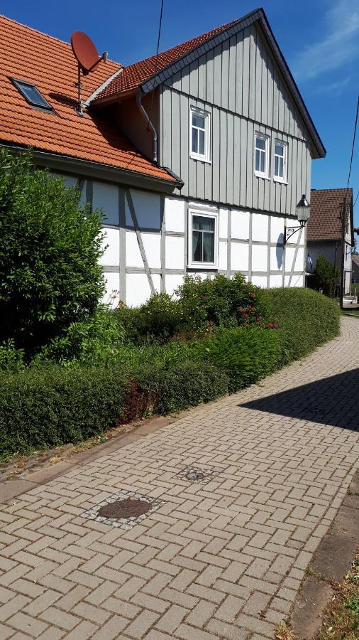 Feriendomizil Annette'S Scholle Lägenhet Sondershausen Exteriör bild